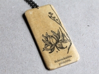 etsy paperiaarre Paper Pendant